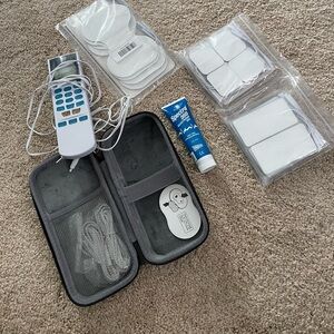 EUC- ems muscle stimulator, extra pads, and gel